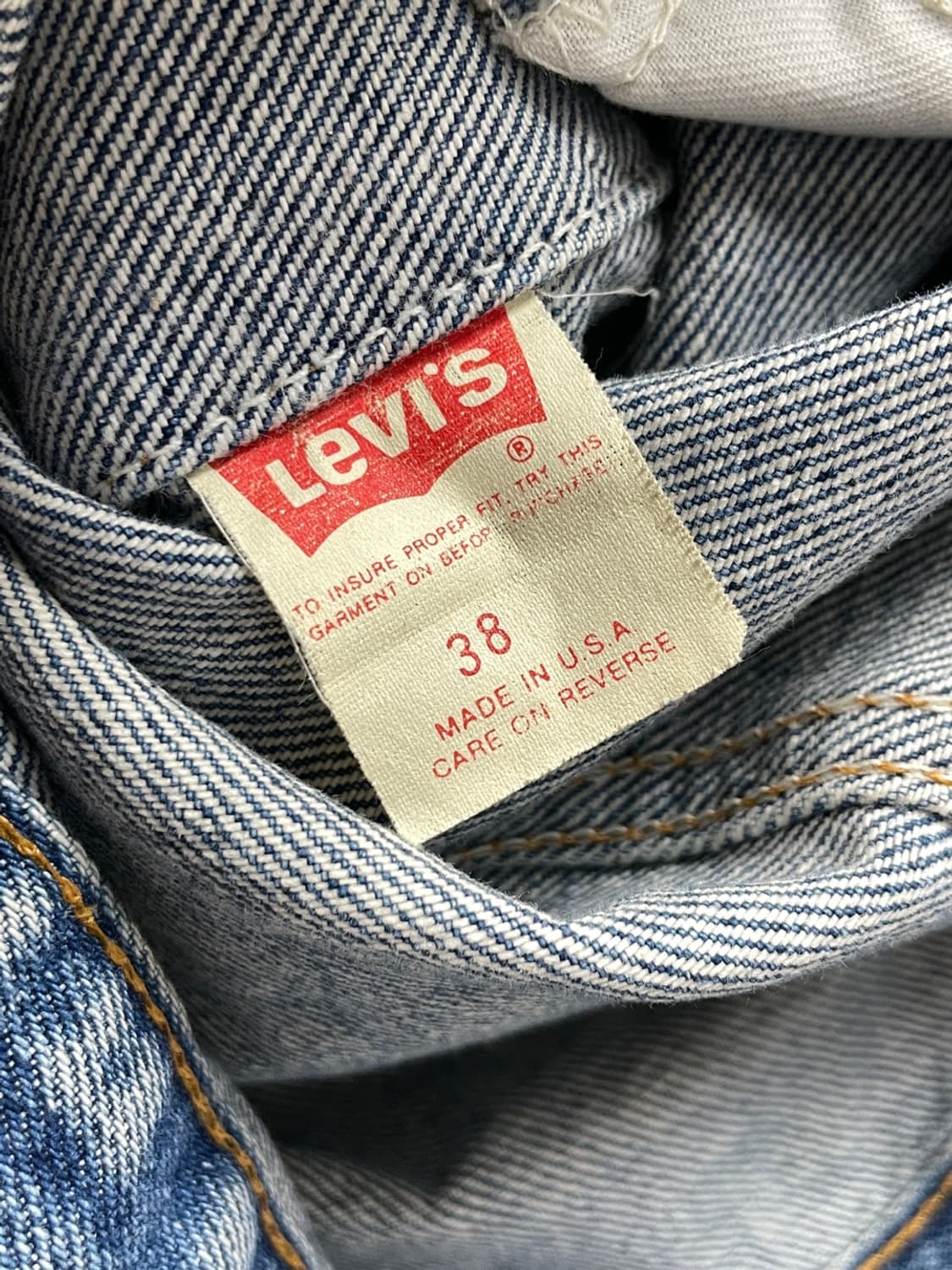 리바이스 미제 3세대 데님 트러커 자켓 상품이미지8