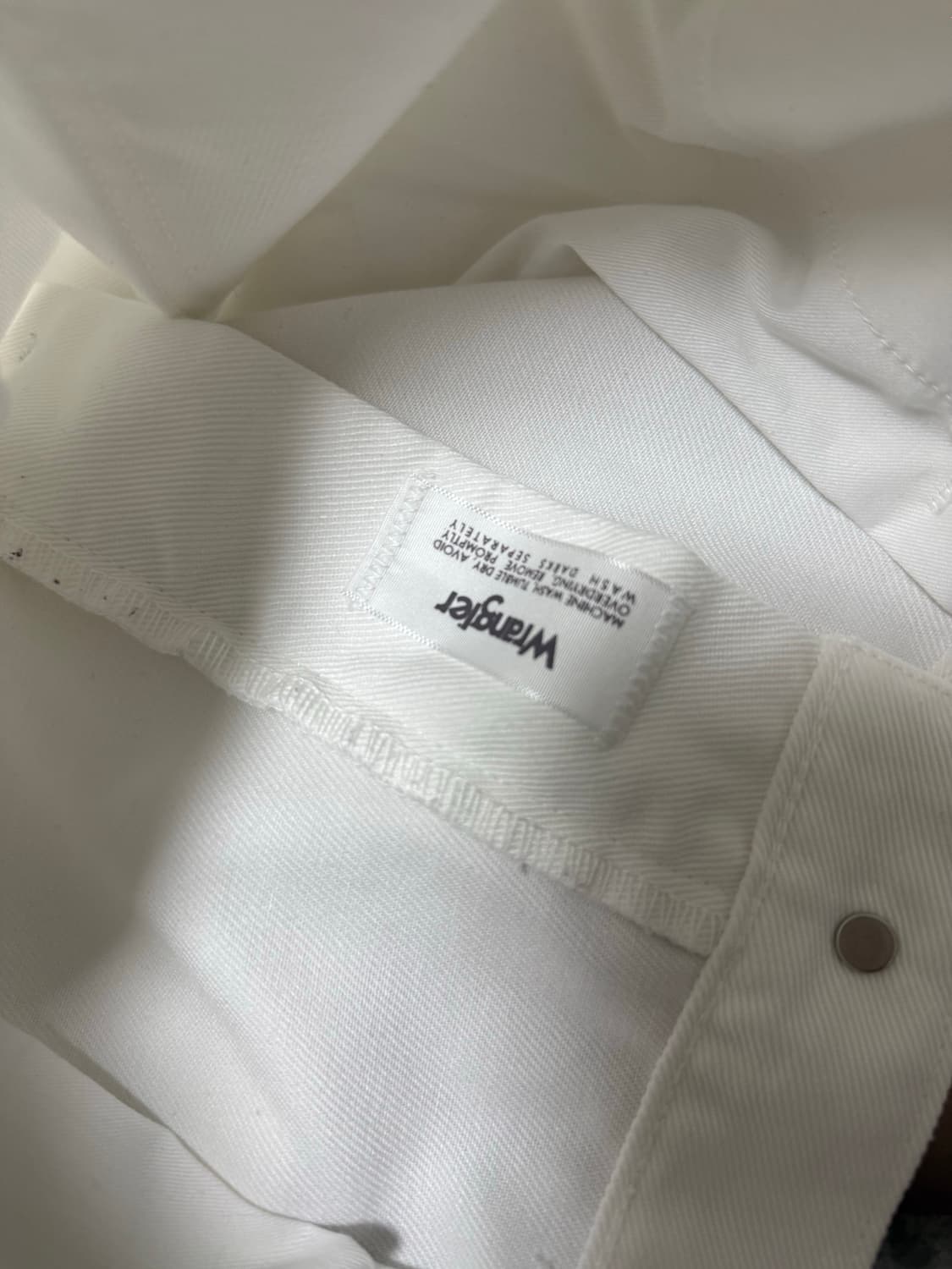 (XL)와코마리아 랭글러 드레스 데님 팬츠 상품이미지4