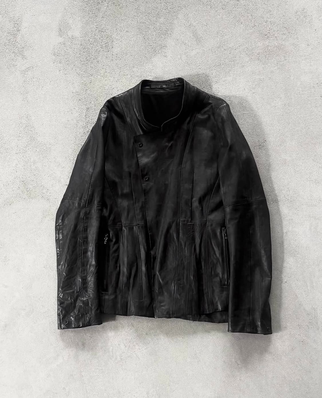 JULIUS FW 2011 'halo'Calf Leather Jacket 상품이미지1