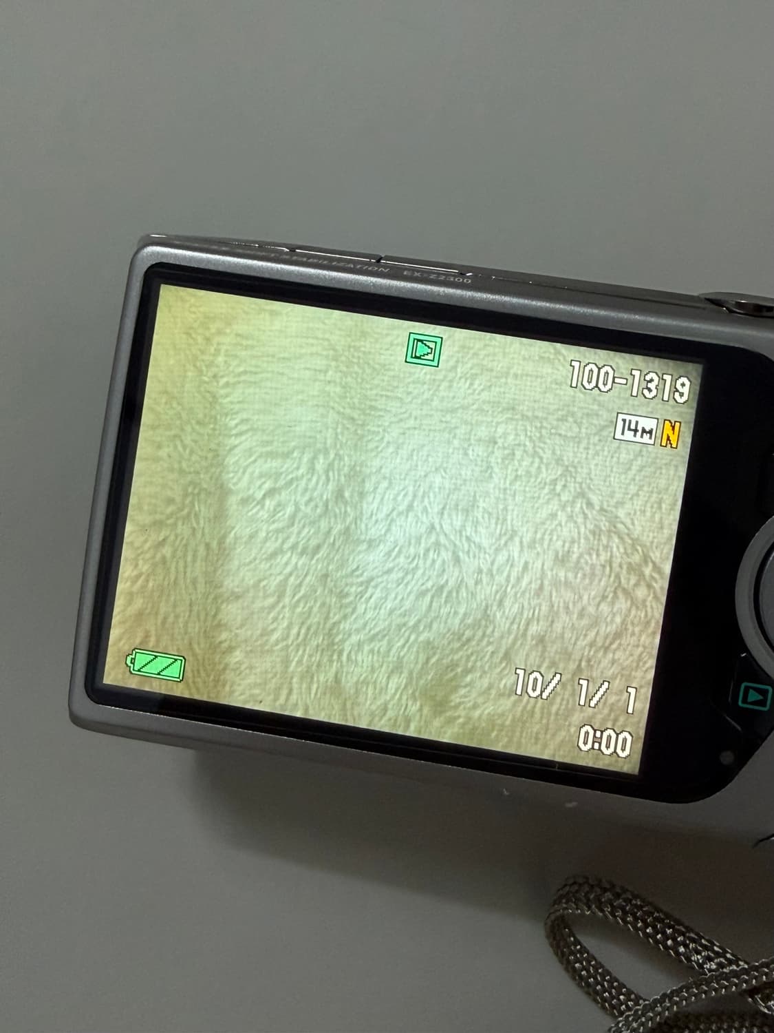 카시오 엑슬림 z2300 블루 디카 상품이미지4