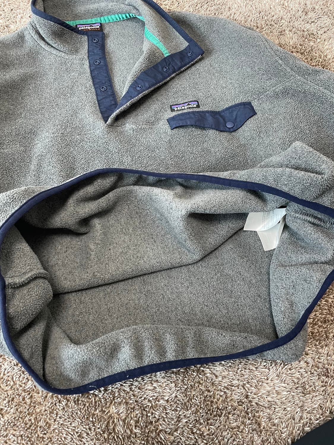 Patagonia synchilla 빈티지 신칠라 그레이 상품이미지5