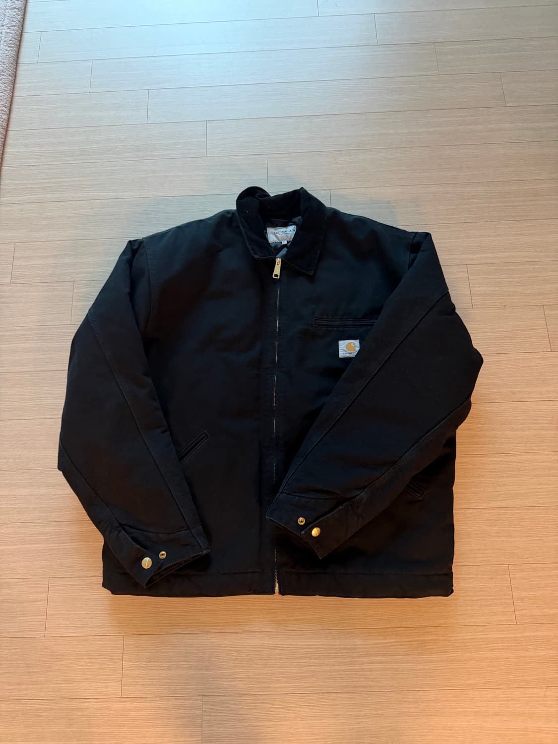 칼하트wip OG 디트로이트 자켓 블랙 상품이미지1