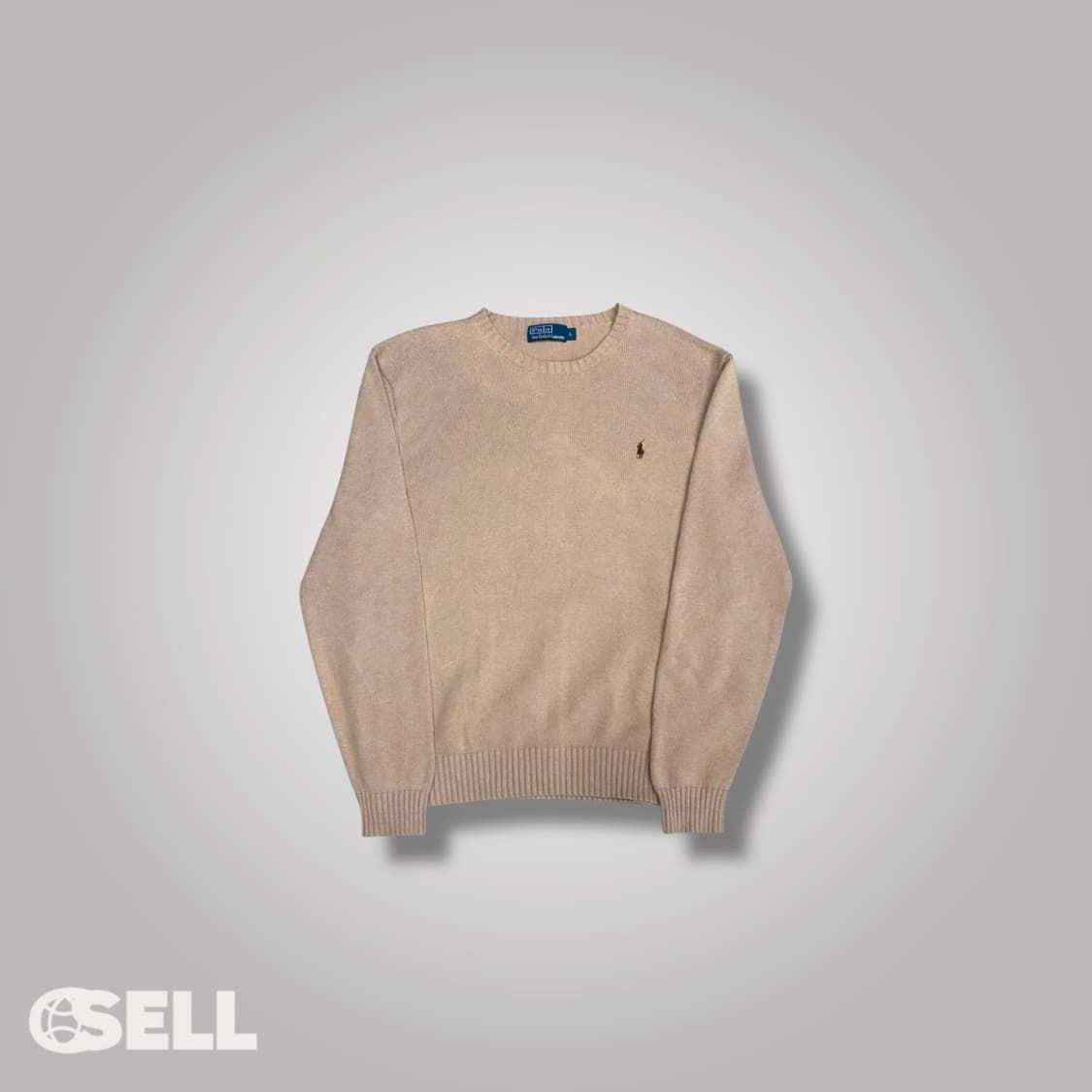 폴로 베이지 니트 상품이미지1