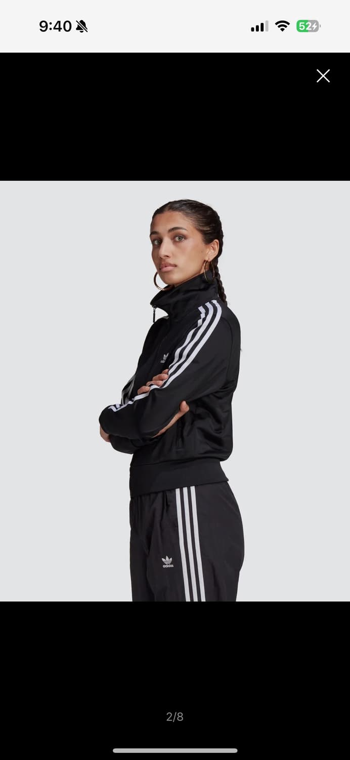 아디다스 파이어버드 W 트랙탑 져지 블랙 상품이미지1