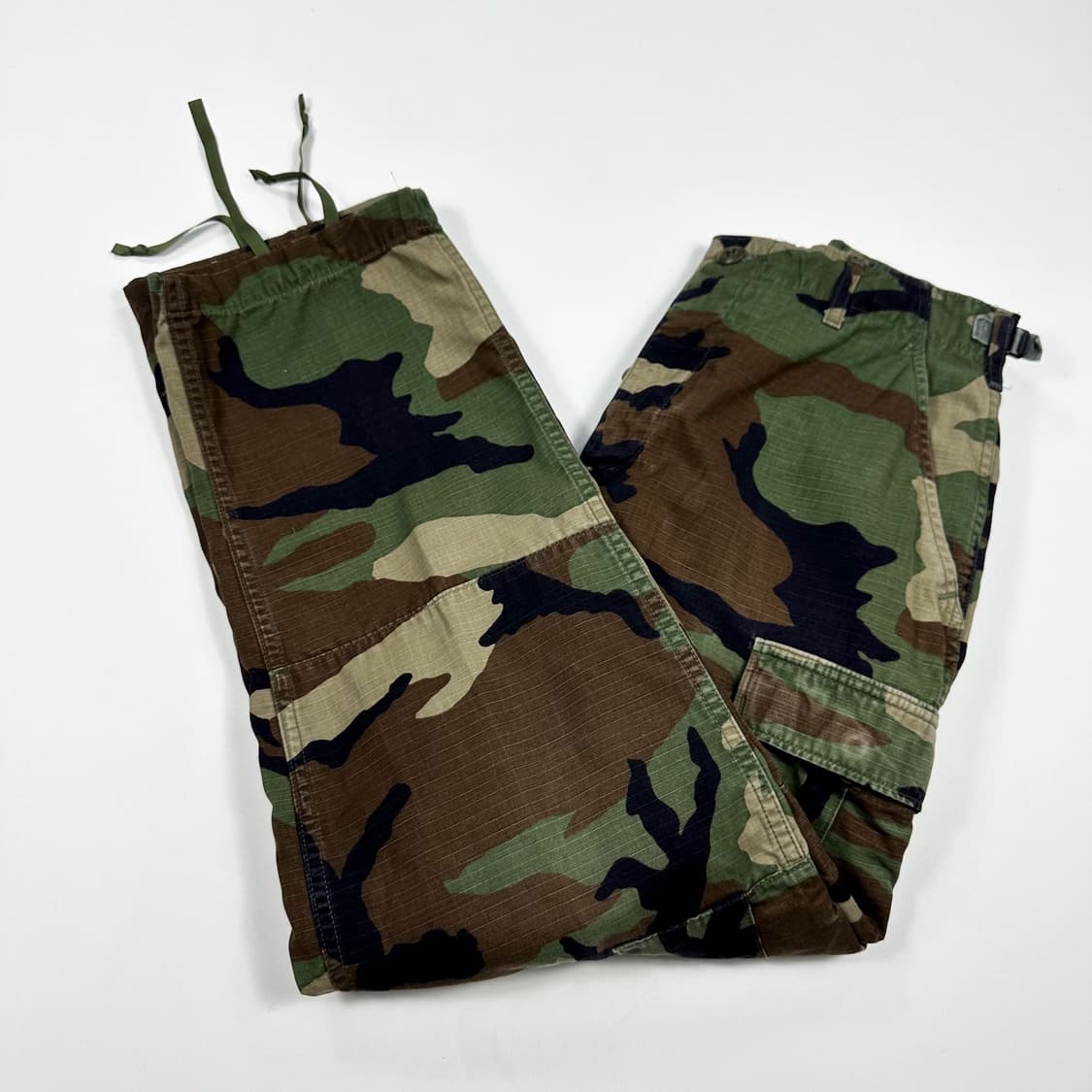 오리지널 US 미군 우드랜드 카고팬츠 S-S 상품이미지1