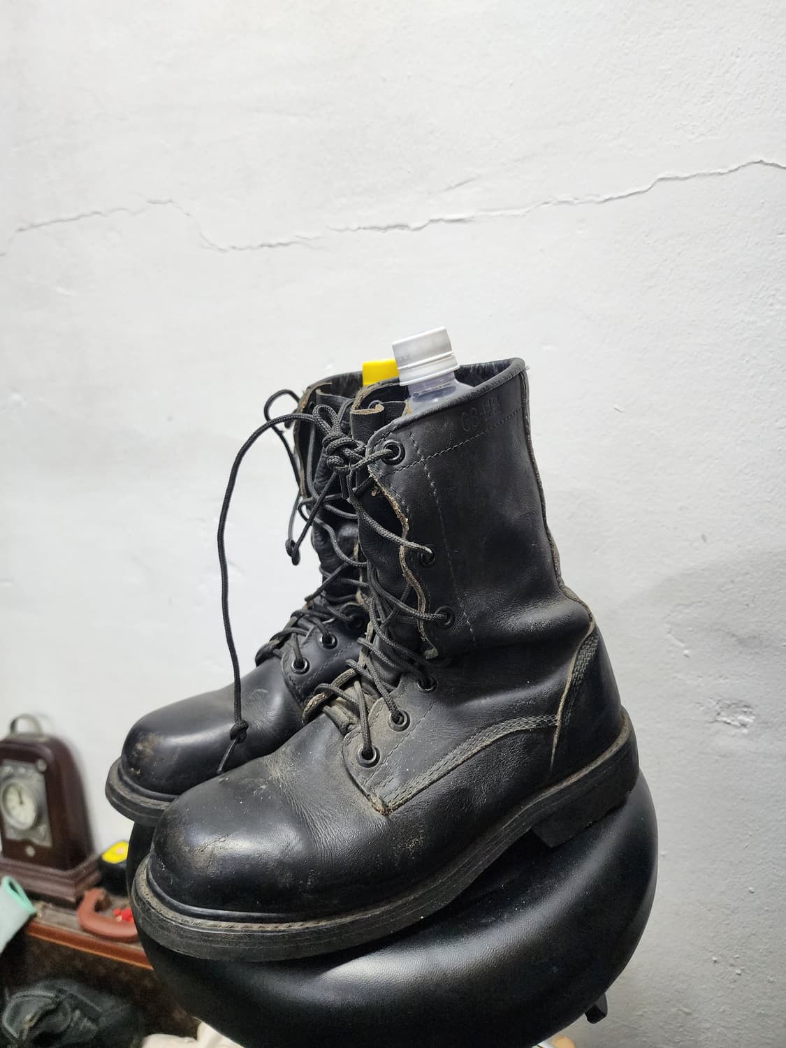 리얼레더 00s 밀리터리 군용 전투화 상품이미지1