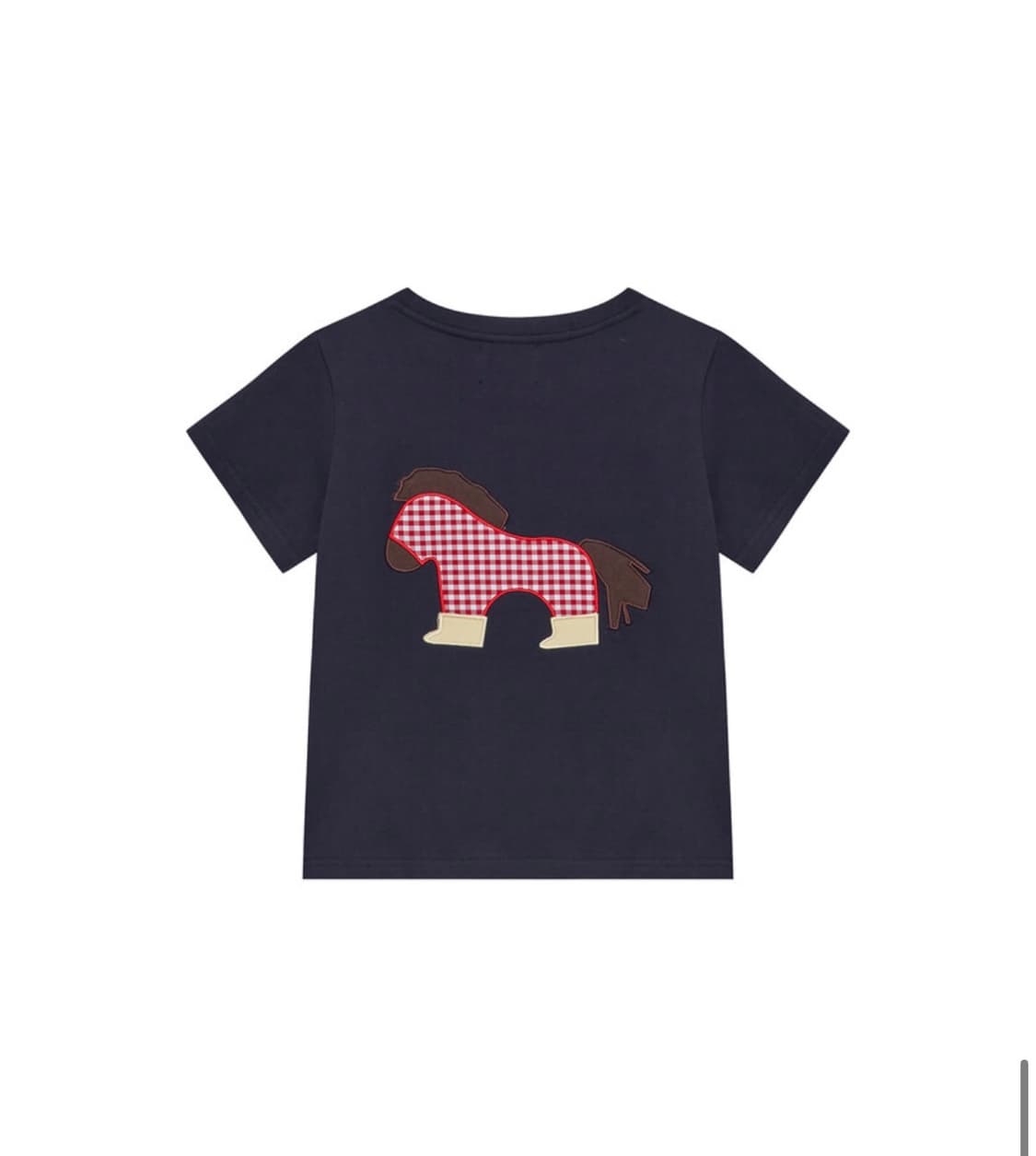 탄산마그네슘 포니 아플리케 티셔츠 상품이미지1