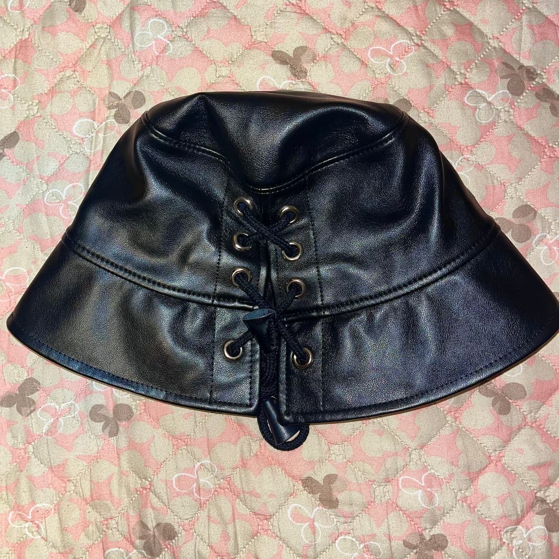 [남녀공용]딜레탕티즘 에코레더 버킷햇 상품이미지1