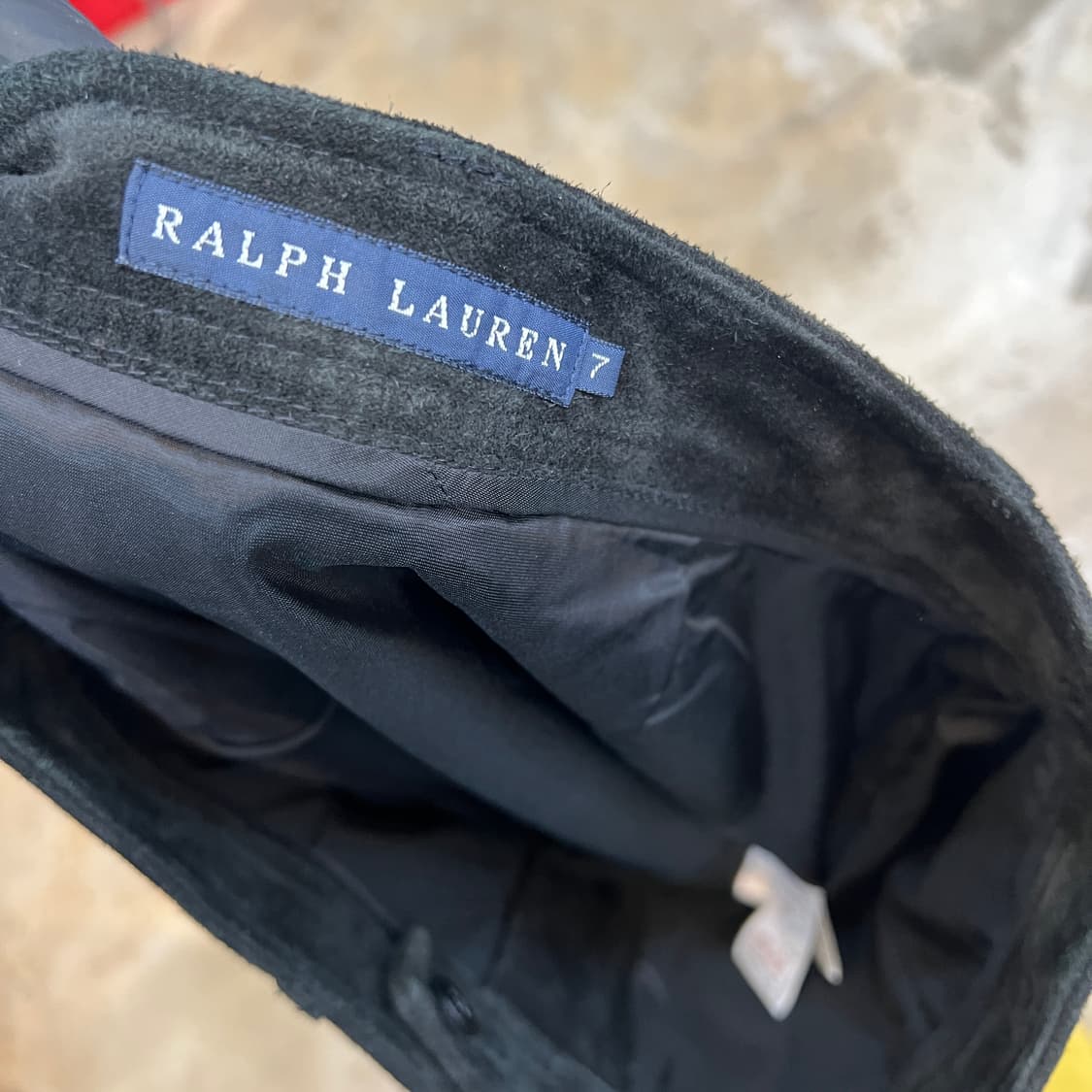 Ralph Lauren 스웨이드 플레어 스커트 상품이미지7