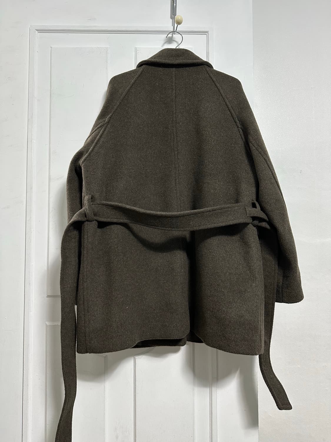 유스 벨티드 하프 코트 상품이미지2