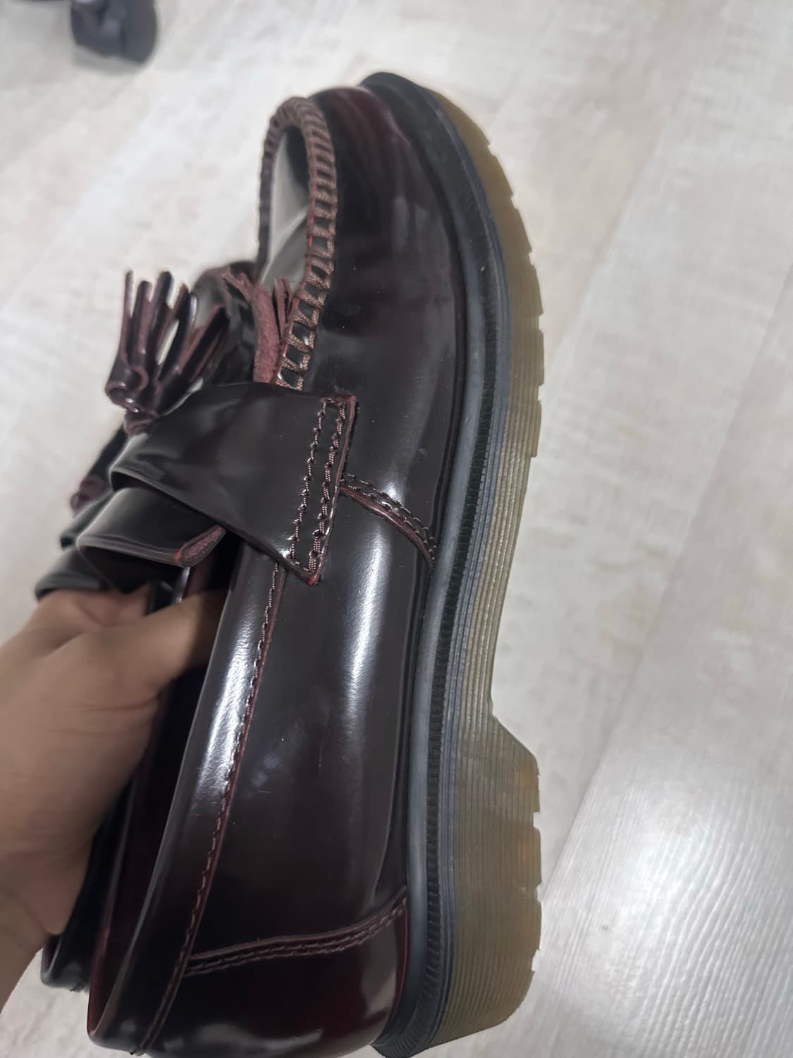 닥터마틴 아드리안 체리레드 Uk8 상품이미지5