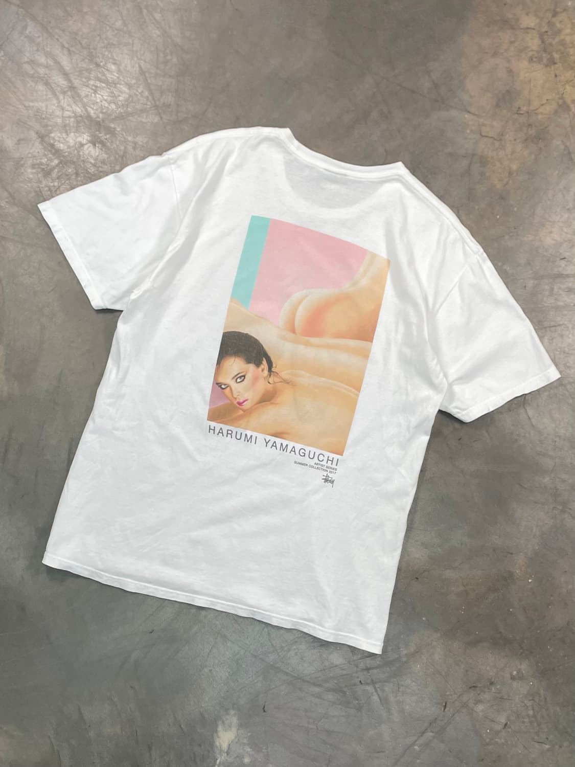 스투시 X 하루미 야마구치 누드 반팔 티셔츠  상품이미지2