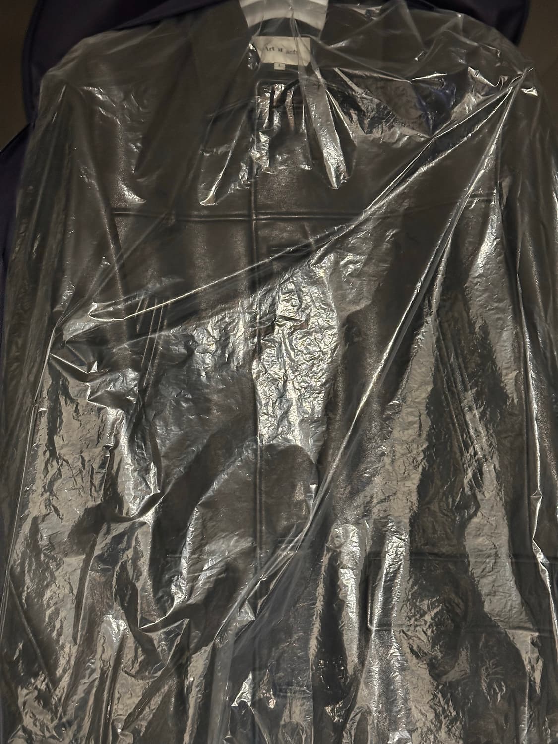 아트이프액츠 램스킨 레더 카코트 블랙 L 상품이미지3