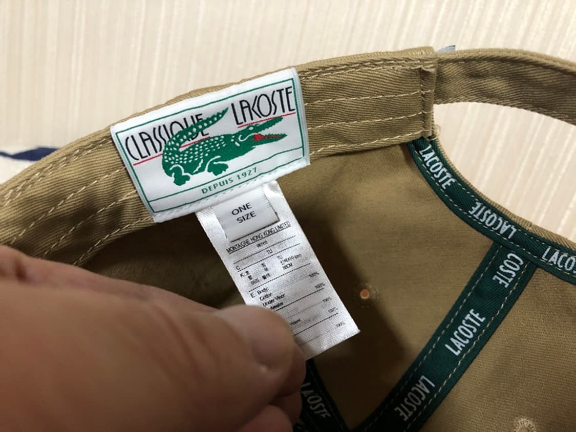 라코스테(LACOSTE)모자/볼캡 베이지 상품이미지9