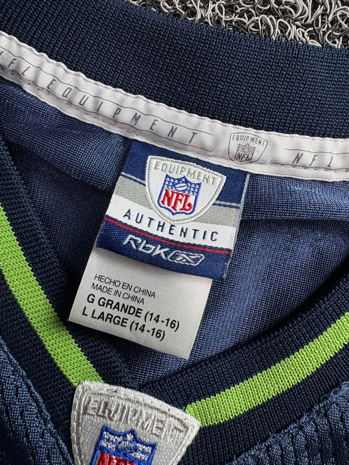 00s 리복 NFL 시애틀 시호크스 로파 저지 4703 상품이미지4