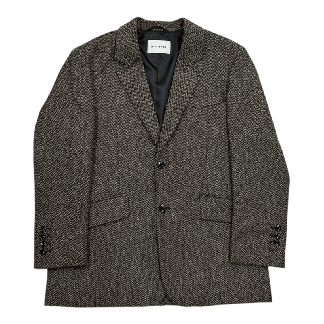 인사일런스 에이브러햄 문 트위드 블레이저 헤링본 자켓 M 상품이미지1