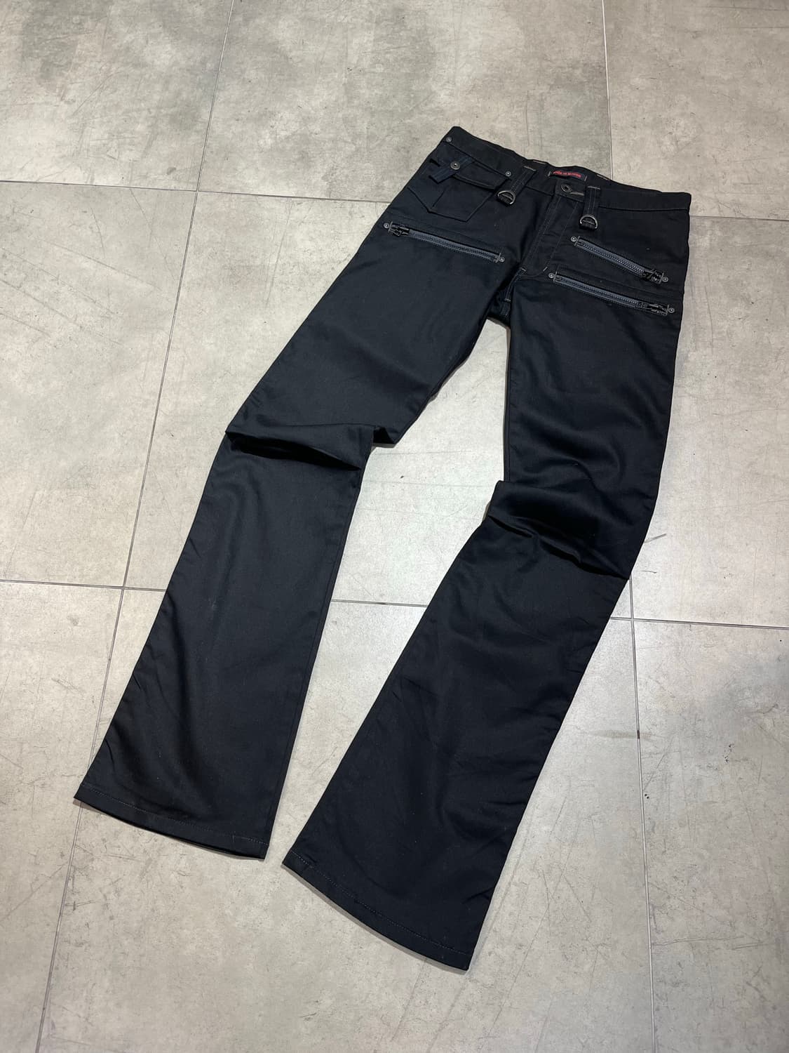 일본 빈티지 락시크 락펑크 카고 부츠컷 코튼 팬츠 상품이미지1