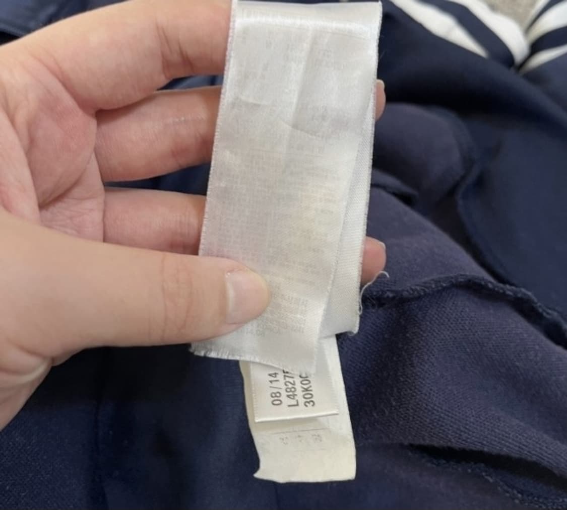 아디다스 네이비 트랙탑 져지집업 90/S 상품이미지4