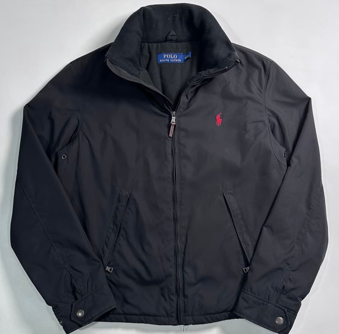 폴로 랄프 로렌 블랙 펠리 자켓 상품이미지1