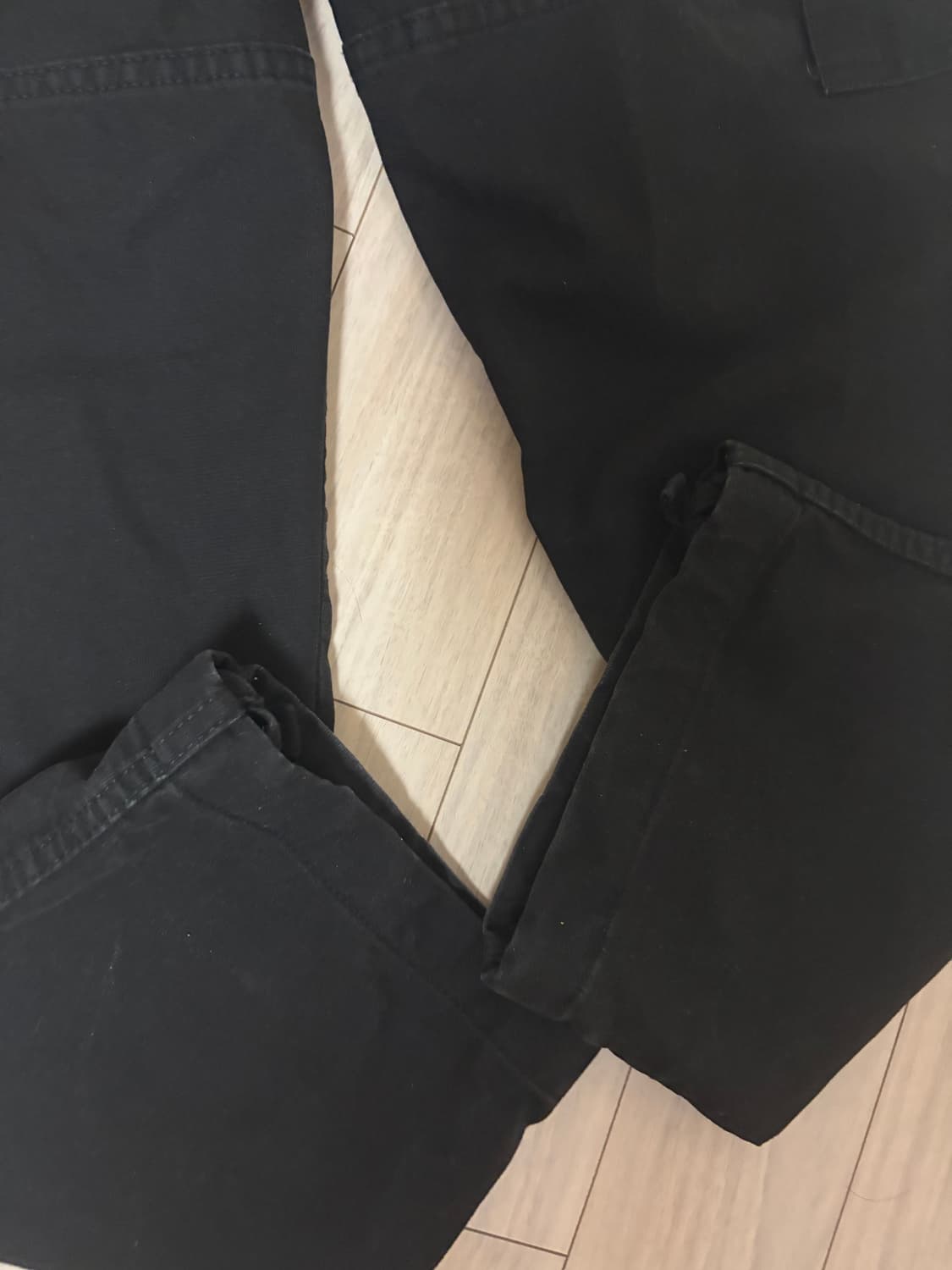 [29] 스투시 서플러스 립스탑 카고팬츠 블랙 상품이미지3