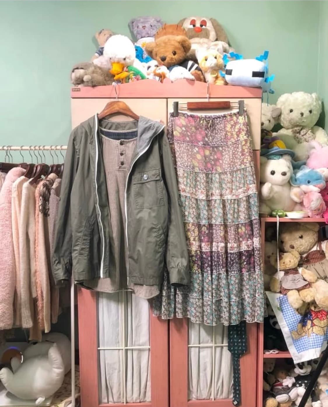 구해요) 카모메산장 코디세트 입질연 상품이미지1