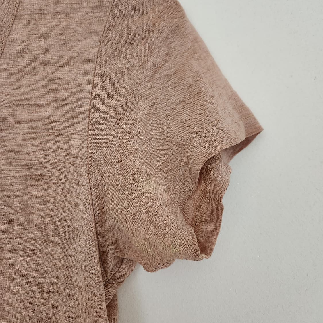 이자벨마랑 브이넥 린넨 반팔티셔츠 (36) 상품이미지4