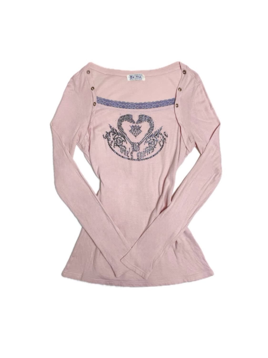 펑크 갸루 y2k 롱 슬리브 슬립 오네갸루 히메갸루 상품이미지1