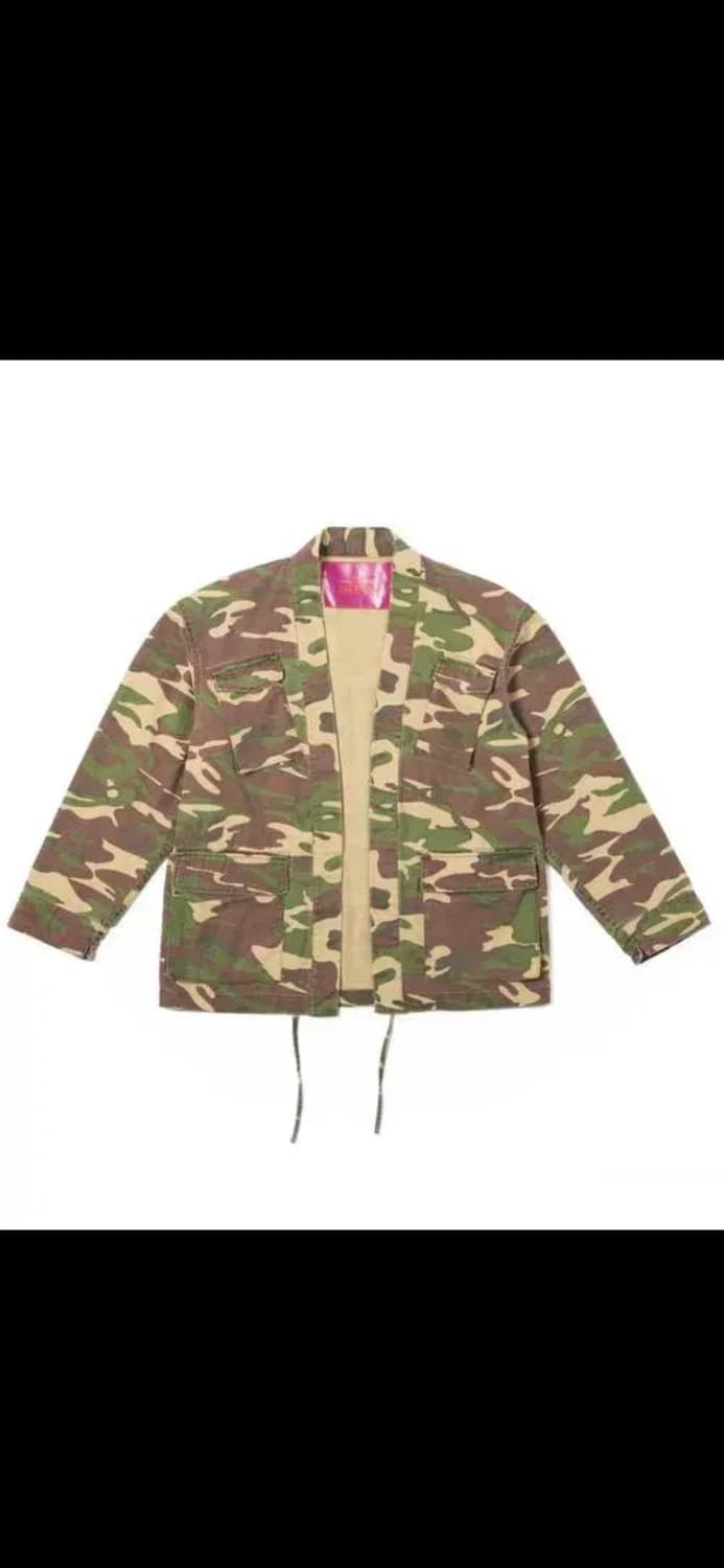 유나이티드 애로우즈 앤 손즈 카모 토미셔츠 하오리 자켓 M 상품이미지1