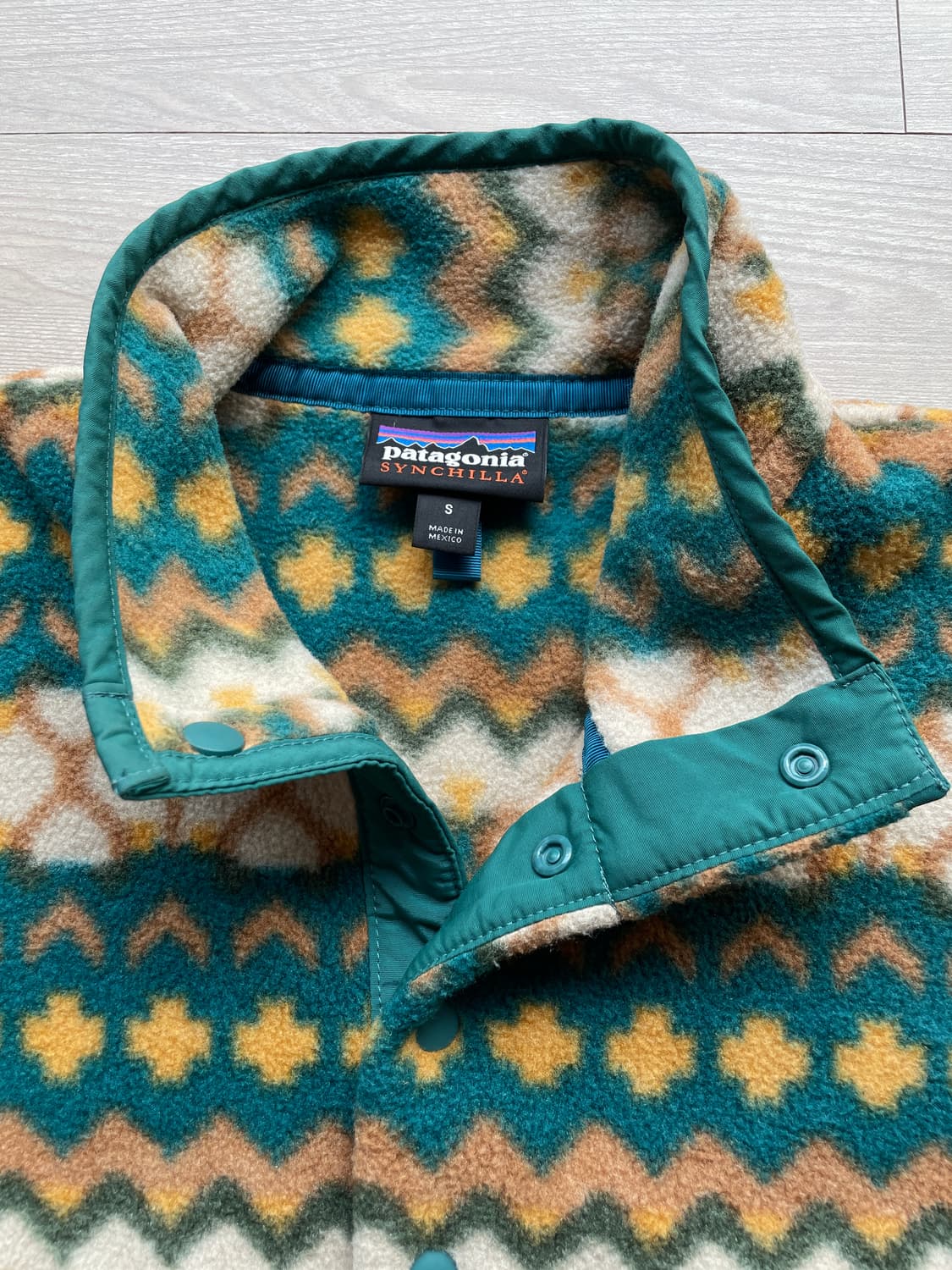 파타고니아 신칠라 네이티브 아즈텍  꿀벌 빈티지 patagonia 상품이미지3