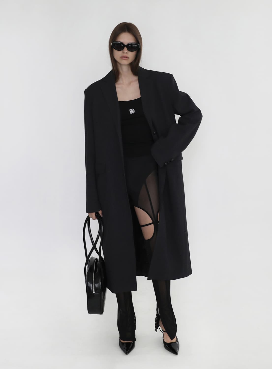 [새상품]배드블러드 클래식 울80 코트 상품이미지4