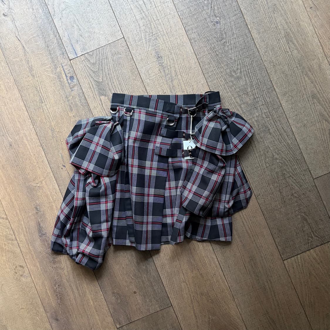 Pocket Transformed Detail Belt Skirt 상품이미지2