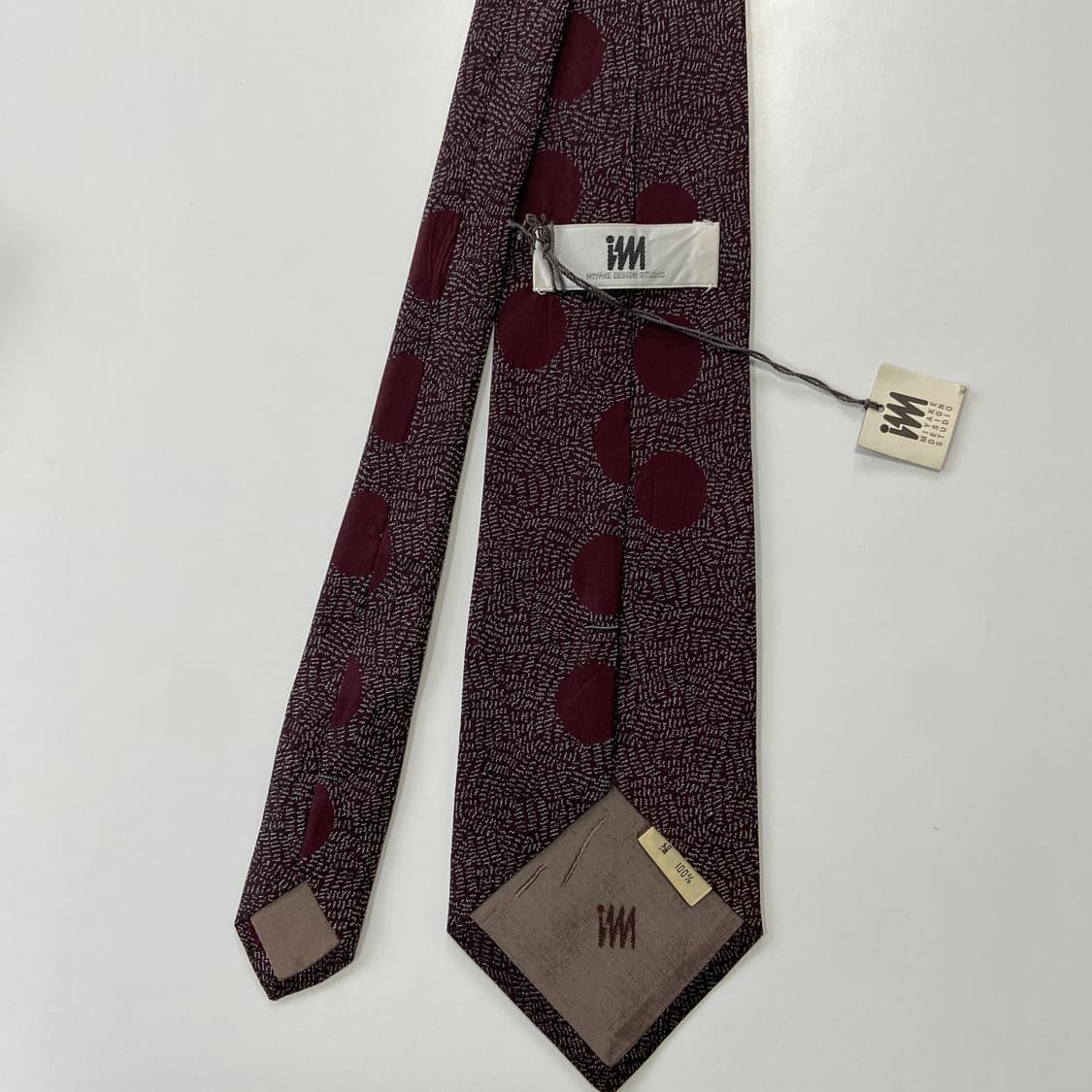 택달린 미사용품 이세이미야케 정품 명품넥타이 (isseymiyake) 상품이미지2