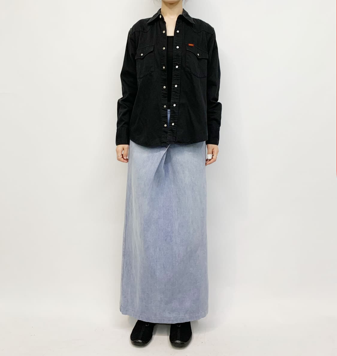 리 웨스턴  데님 셔츠 상품이미지1