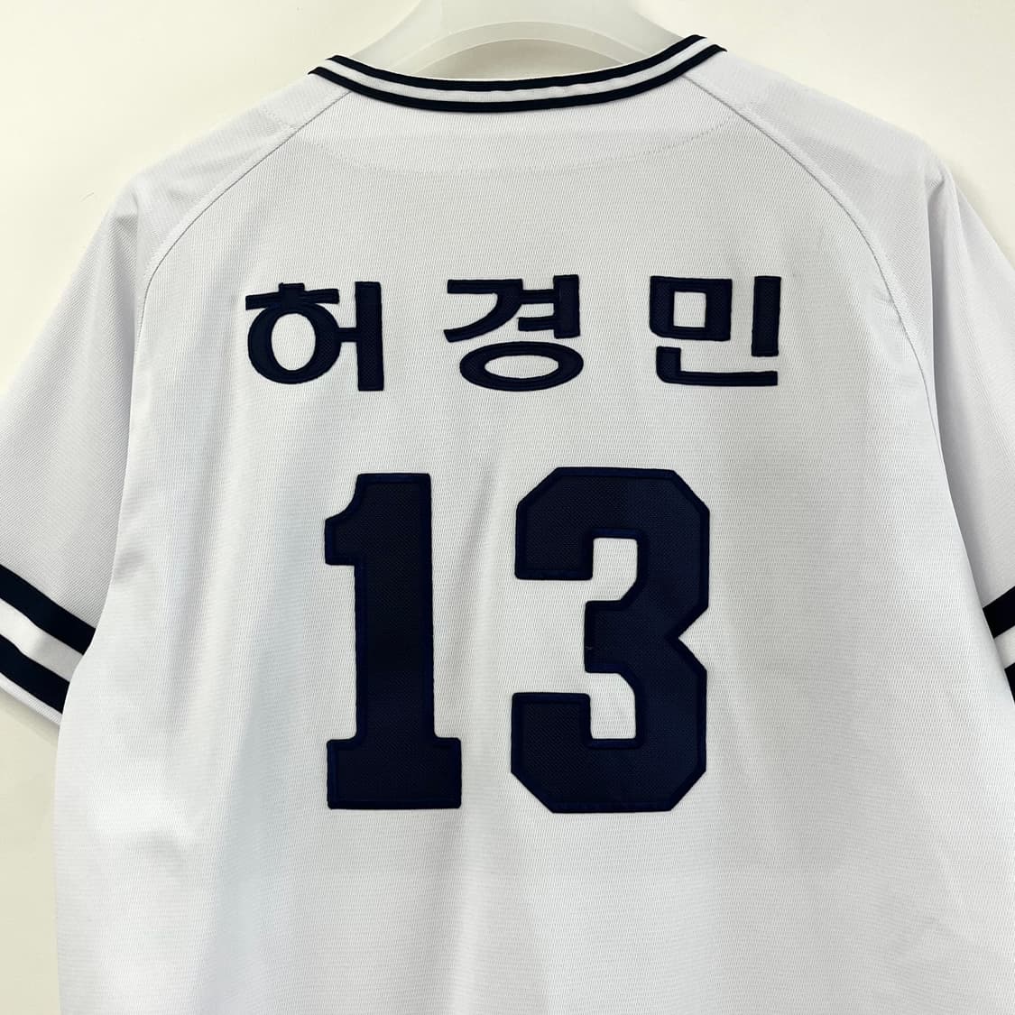 두산베어스 허경민 마킹 레트로 홈 유니폼 상품이미지5