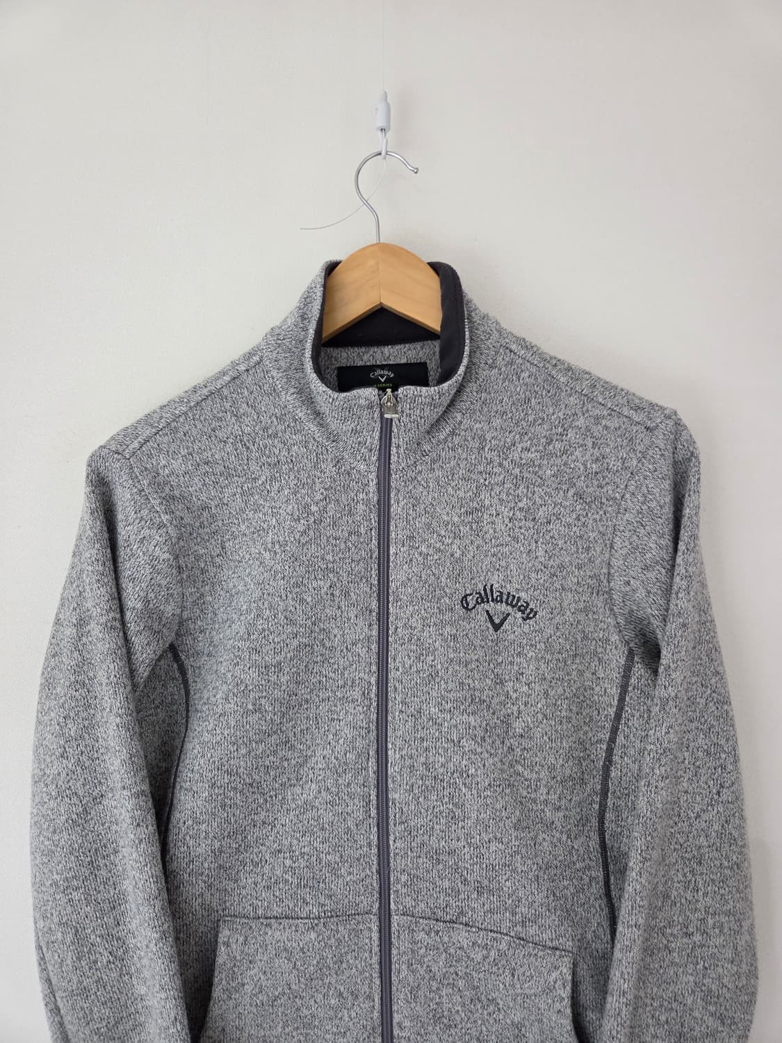 캘러웨이 집업 니트 골프웨어 자켓(95사이즈) 상품이미지1