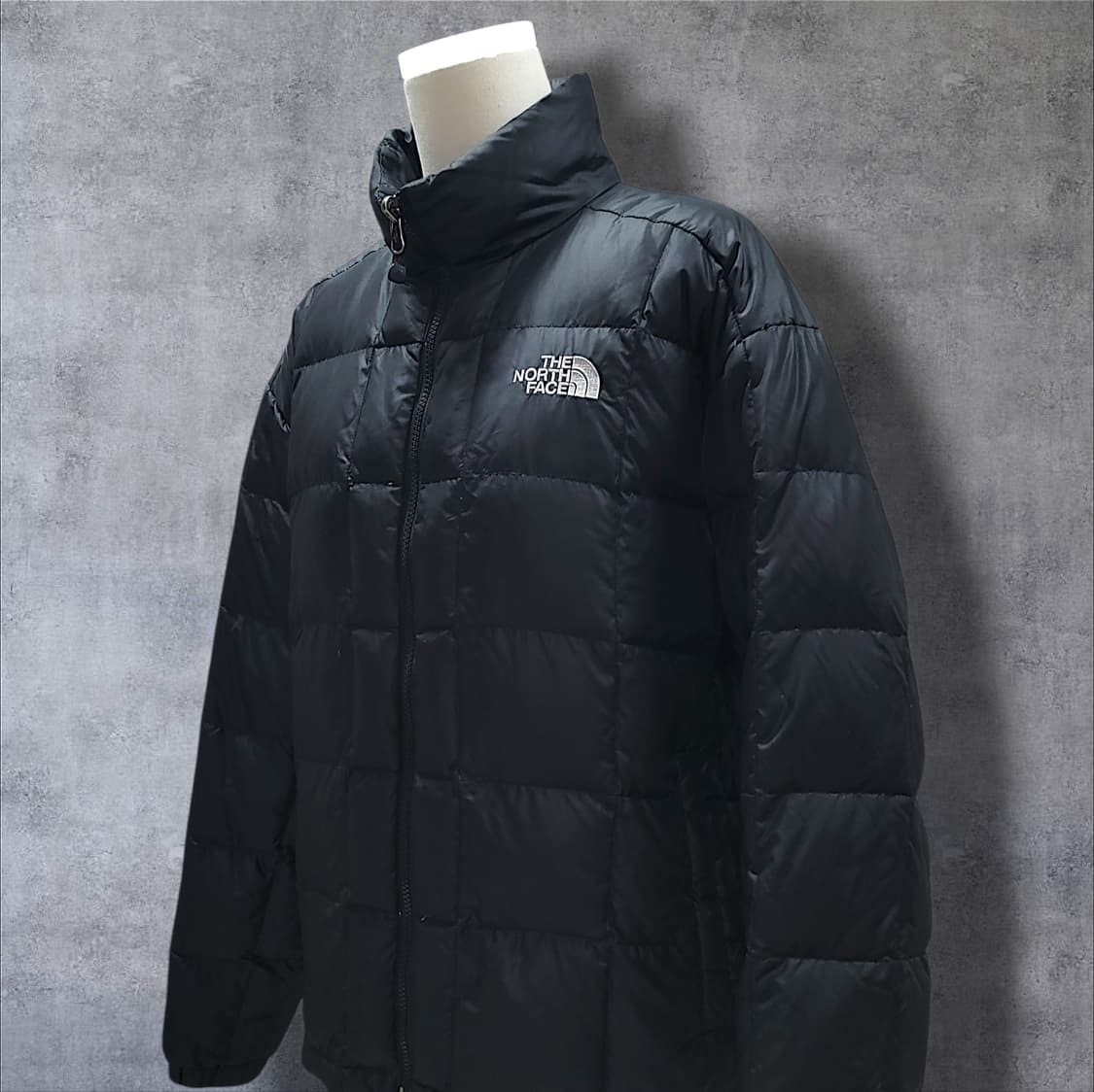 [100] 노스페이스 600 블랙 구스다운 퀼팅 패딩 점퍼 상품이미지3