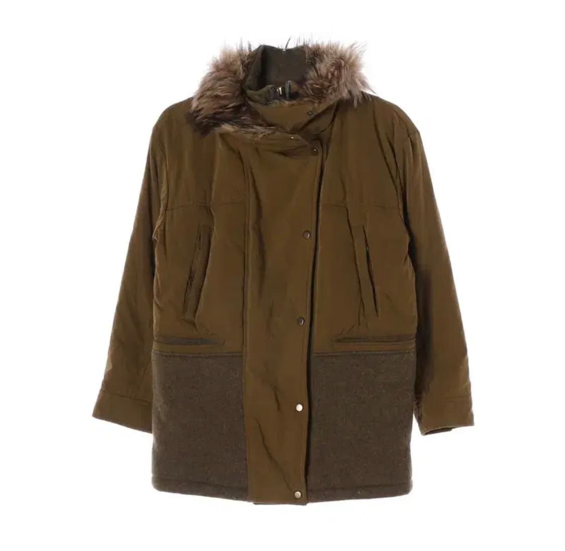 시슬리 덕다운 야상 패딩 상품이미지1