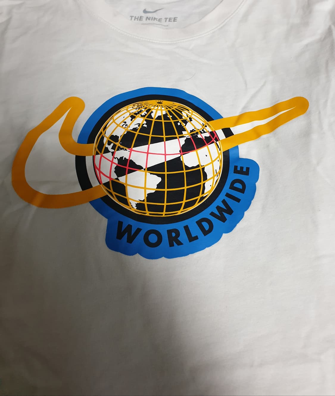 나이키 NSW 스우시 월드와이드 반팔티 (M) 상품이미지2