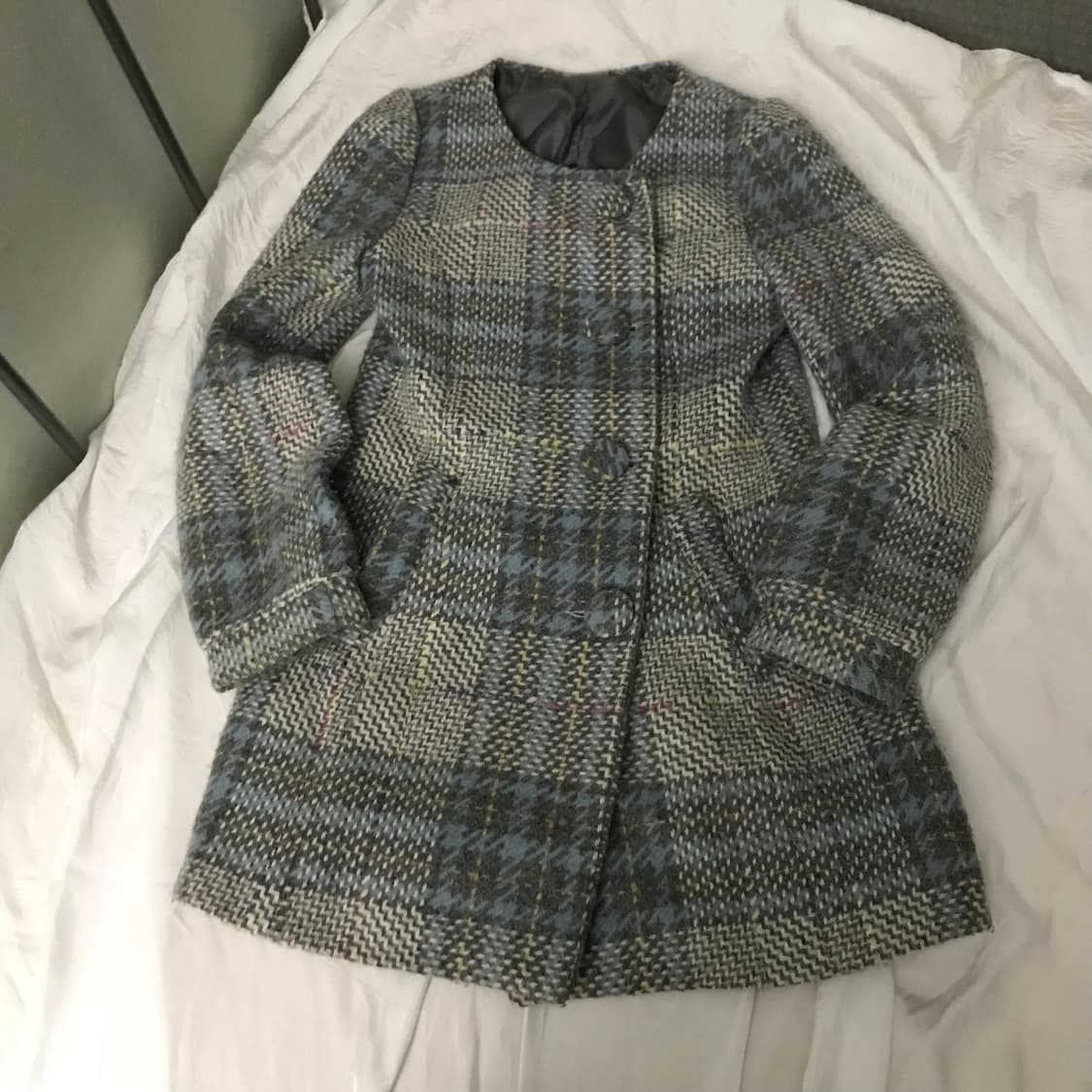 Vintage 모리걸 사와코 라떼갸루 솜사탕 코트 상품이미지3