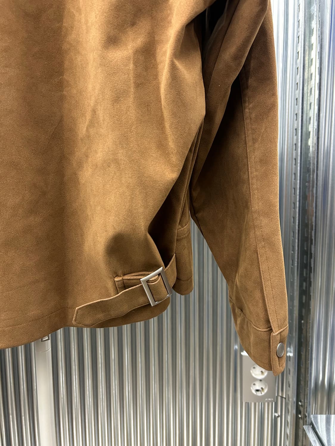 LAFUDGE STORE 브라운 스웨이드 스타일 자켓 상품이미지4