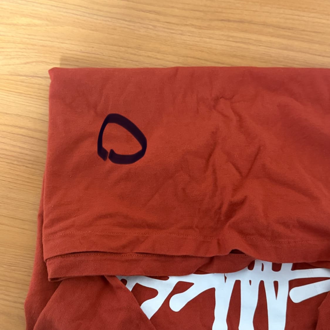 베이직 스투시 반팔 오렌지 XL 상품이미지4