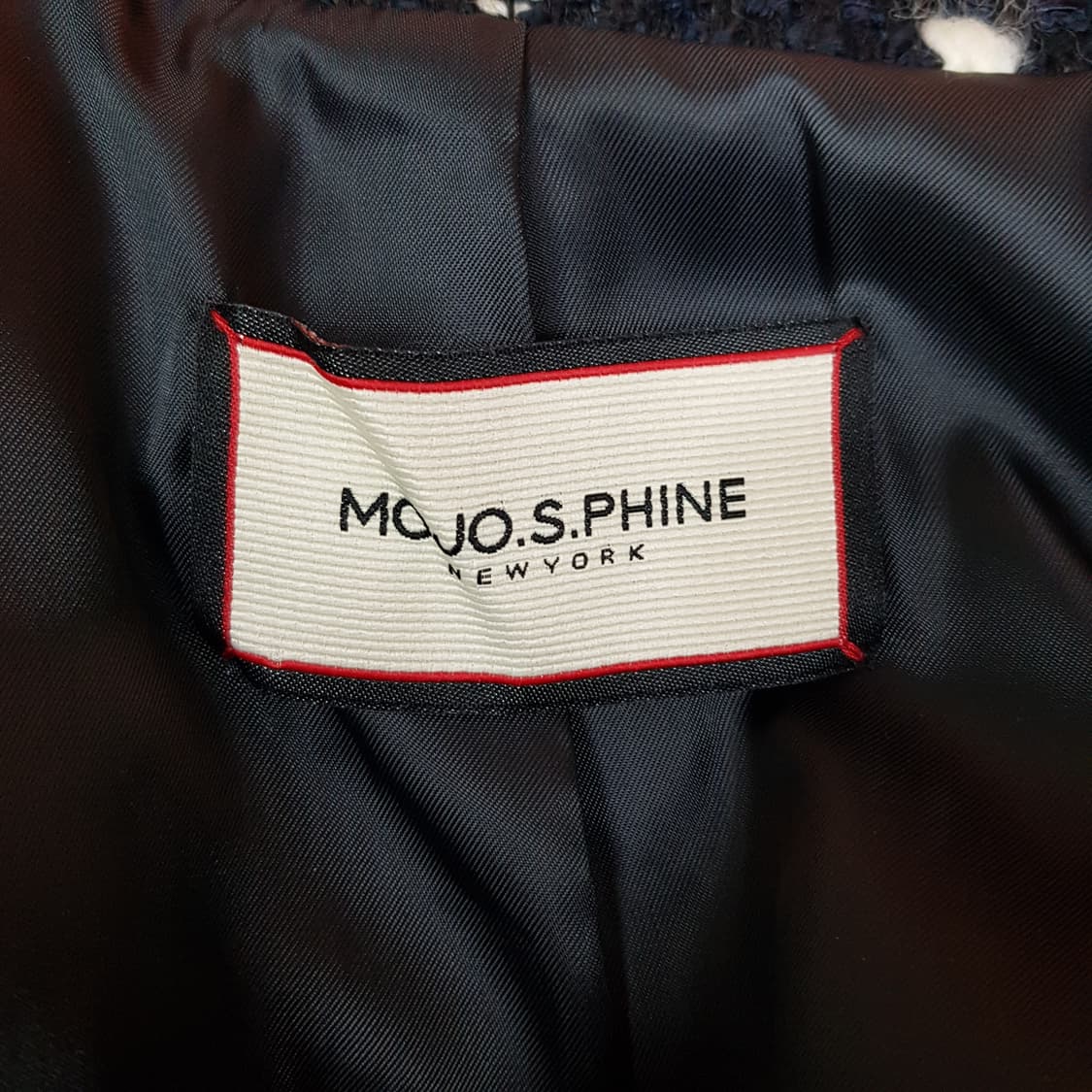 모조에스핀  체크  벨티드 롱코트 S사이즈 상품이미지7