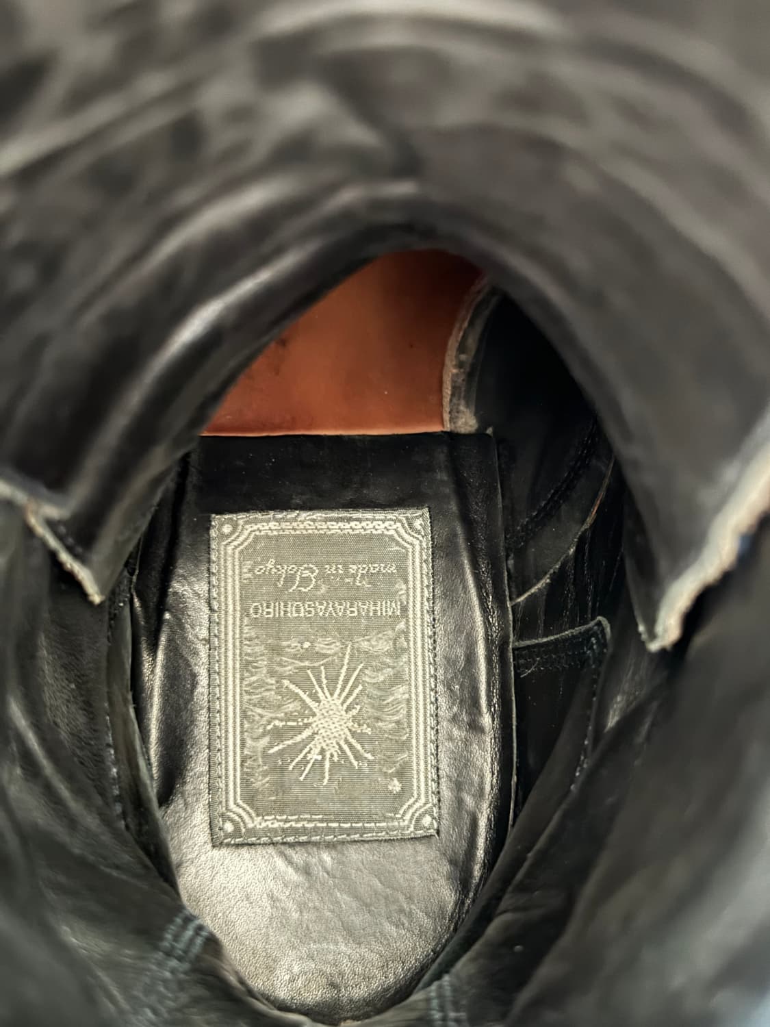 미하라 야스히로 사슴가죽 워커 부츠 상품이미지8