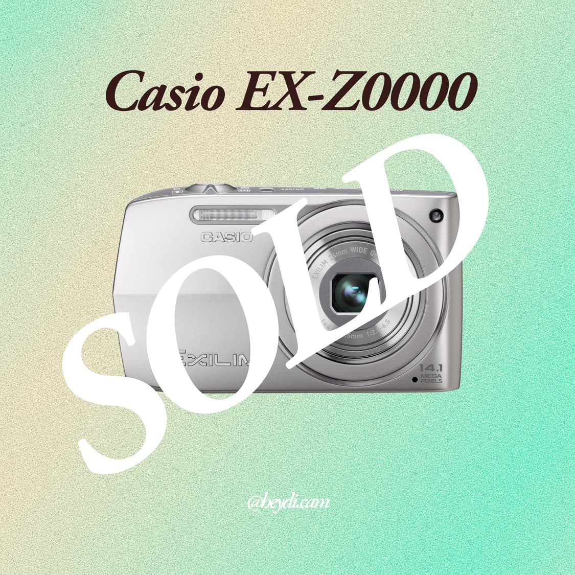 (로제, 모카, 아일릿) 카시오 EX-Z2000 실버 상품이미지1