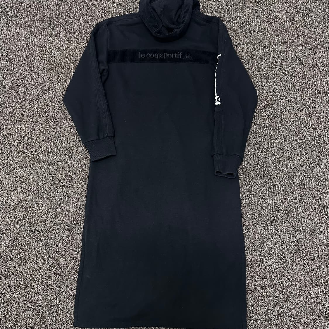 르꼬끄 여성 기모 롱 원피스 블랙 85(S) 상품이미지6