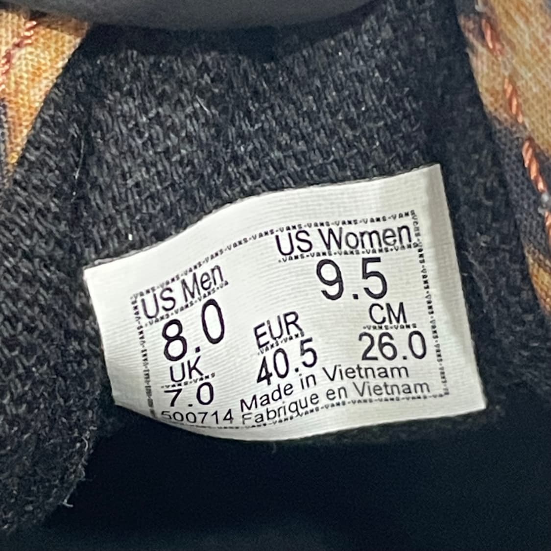 923) 반스 어센틱44 애너하임 퀄티드 믹스 260mm 상품이미지8
