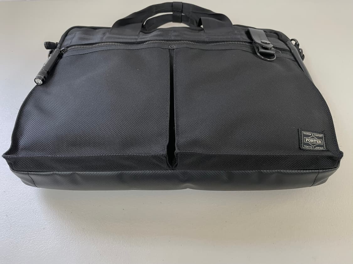포터 히트 2웨이 브리프케이스 블랙 상품이미지5
