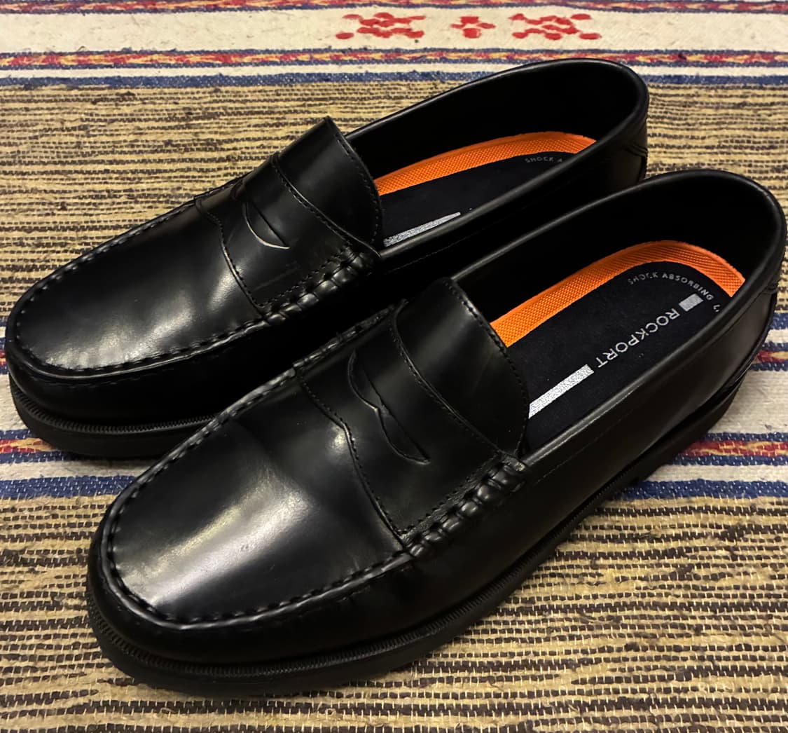 (265~270)락포트 가죽 레더 모던 프렙 페니로퍼 구두 남자로퍼 상품이미지3