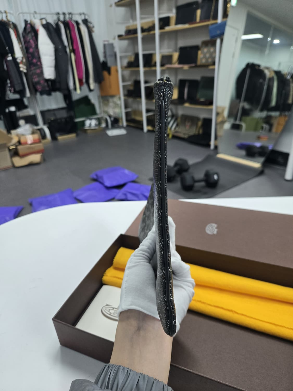 [A급컨디션] 고야드 클러치백 mm 상품이미지3