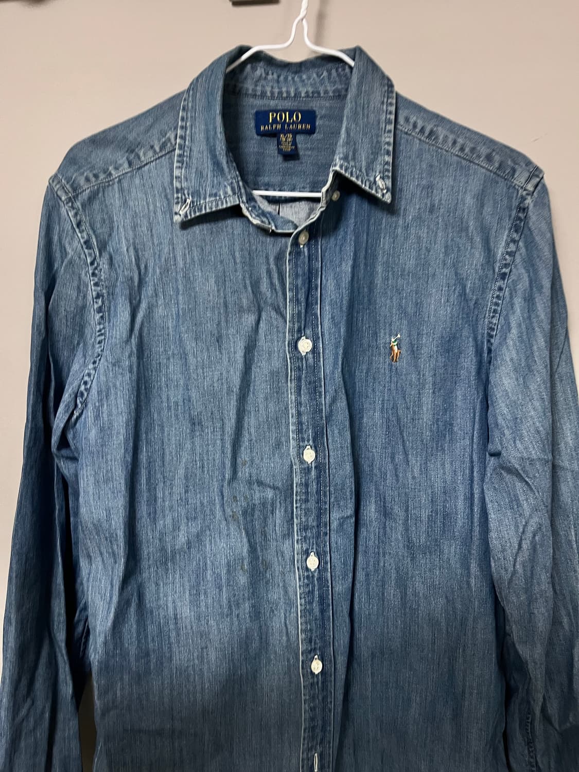 폴로 랄프로렌 여성 데님 셔츠 상품이미지2